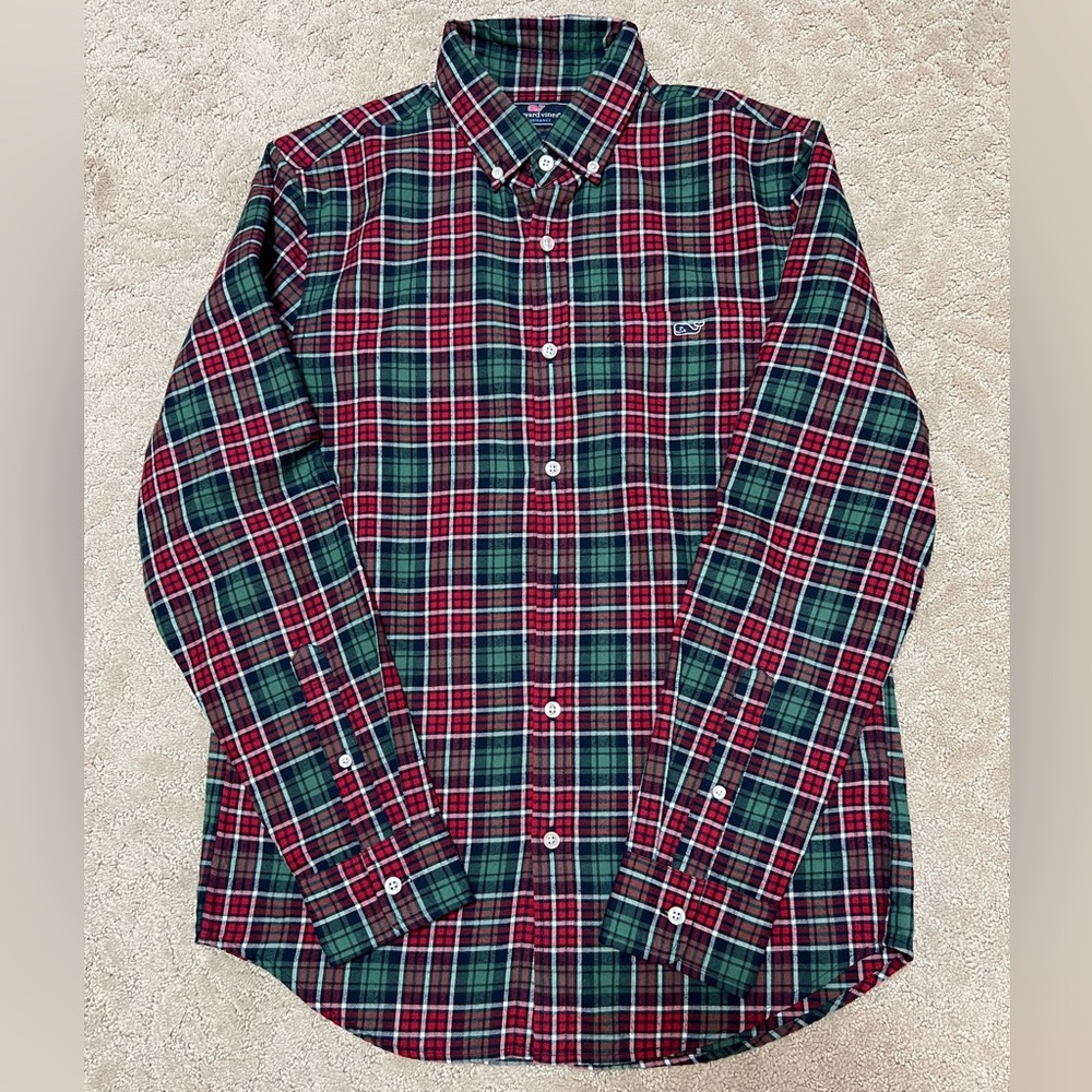 Vineyard Vines Slim Fit Tucker Shirt Plaid
